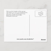 Clint Postkarte (Rückseite)