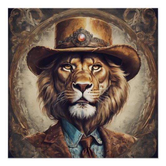 Clint the Lion Poster (Vorderseite)