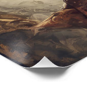 Clint the Lion Poster (Ecke)