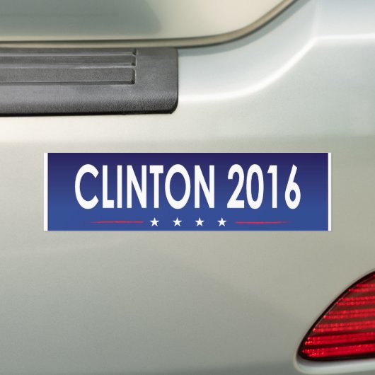 Clinton 2016 autoaufkleber (Auf Auto)