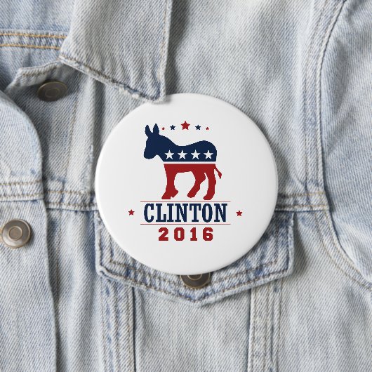 CLINTON 2016 ROCKWELL - .PNG BUTTON (Beispiel)