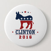 CLINTON 2016 ROCKWELL - .PNG BUTTON (Vorderseite)