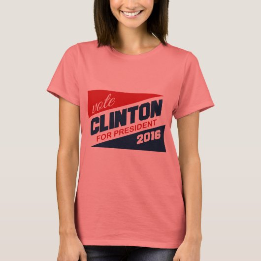CLINTON 2016 SUPPORTER -.png T-Shirt (Vorderseite)