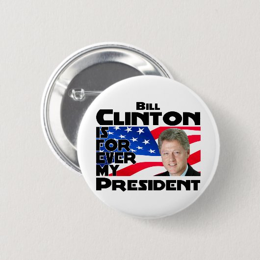 Clinton_4everB Button (Vorne & Hinten)