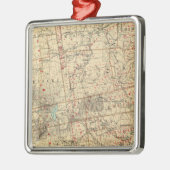 Clinton County Silbernes Ornament (Links)