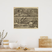 Clinton Fire Brick Works Andersons Landing Poster (Küche)