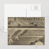 Clinton Fire Brick Works Andersons Landing Postkarte (Vorne/Hinten)