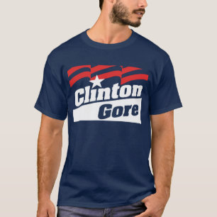 Clinton Gore 1996 Kampagne Vintag Clinton 1992 T-Shirt