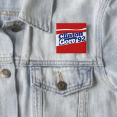 Clinton Gore 92 Button (Beispiel)