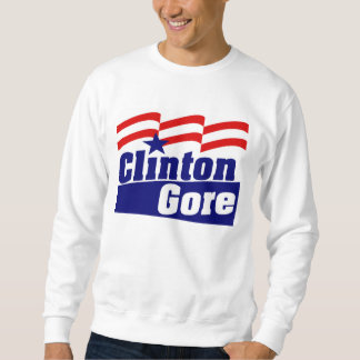 Clinton Gore für Präsidenten 1992 Sweatshirt