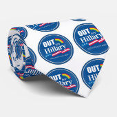 Clinton "HERAUS" Krawatten-Homosexuelles Krawatte (Gerollt)