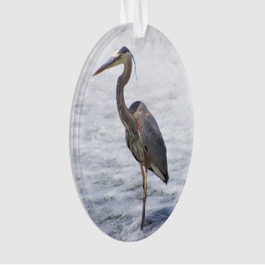 Clinton Heron Ornament (Vorderseite)