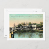 Clinton House, Clinton, NJ Vintag Postkarte (Vorne/Hinten)