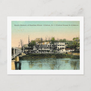 Clinton House, Clinton, NJ Vintag Postkarte