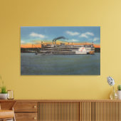 Clinton, IA - Blick auf den US-Präsidenten Leinwanddruck (Insitu (Wohnzimmer))