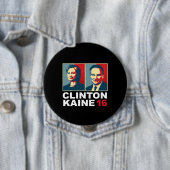 Clinton Kaine 16 - Posterized -- Button (Beispiel)