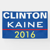 CLINTON KAINE 2016 BANNER (Horizontal)