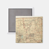 Clinton Landkreis Magnet (Vorderseite/Rückseite)