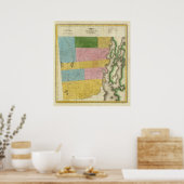 Clinton Landkreis Poster (Küche)