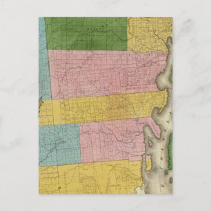 Clinton Landkreis Postkarte