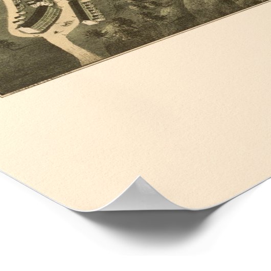 Clinton, MA Panoramic Map - 1876 Poster (Ecke)