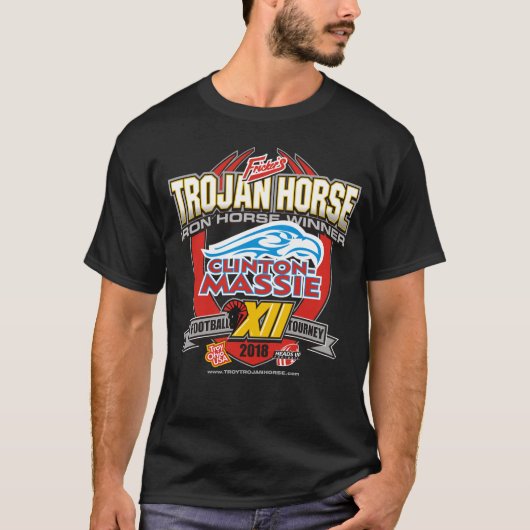 Clinton-Massie Trojan- HorseT-Shirt 2018 T-Shirt (Vorderseite)