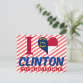 Clinton, North Carolina Postkarte (Stehend Vorderseite)