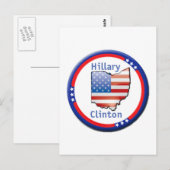 Clinton Ohio Postcard Postkarte (Vorne/Hinten)