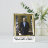 clinton_portrait_monica, Monica hatte mehr von ein Postkarte (Stehend Vorderseite)