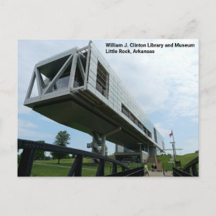 Clinton Presidential Library and Museum Postcard Postkarte