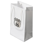 Clinton Route 66 Kleine Geschenktüte (Rückseite Schrägansicht)