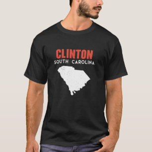 Clinton South Carolina USA Staat America Travel T-Shirt