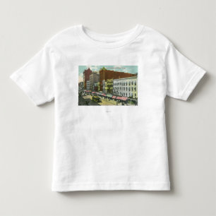 Clinton-Straßen-Ansicht der Hauptstraße Kleinkind T-shirt