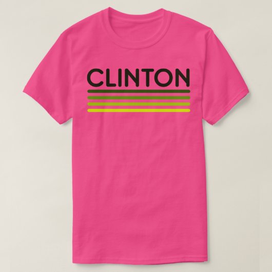 Clinton T-Shirt (Design vorne)