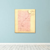 Clinton Township Leinwanddruck (Insitu (Holzboden))