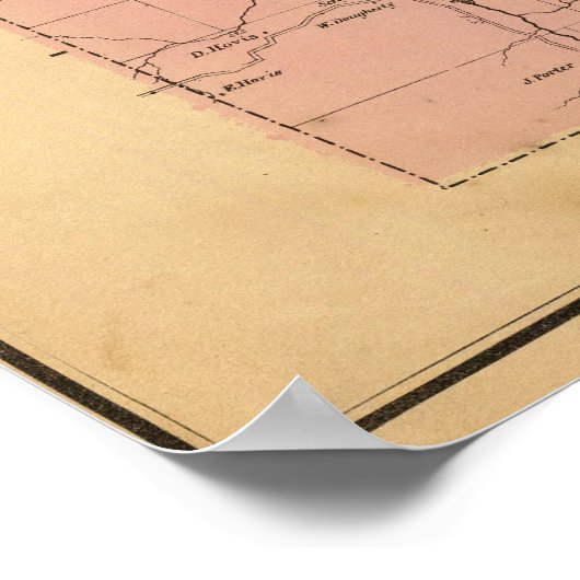 Clinton Township Poster (Ecke)