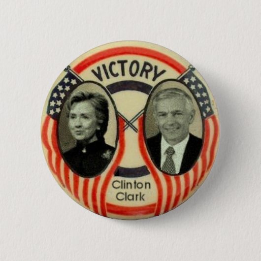 Clinton u. Clark Button (Vorderseite)