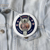 Clinton und Kaine Button (Beispiel)