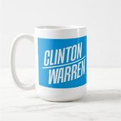 Clinton/WarenTasse 2016 Kaffeetasse (Links)