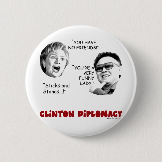 clintondiplomacy2 button (Vorderseite)