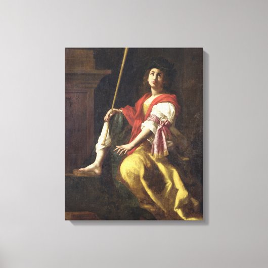 Clio, Muse of History, 1624 Leinwanddruck (Vorderseite)