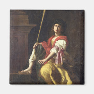 Clio, Muse von Geschichte, 1624 Magnet