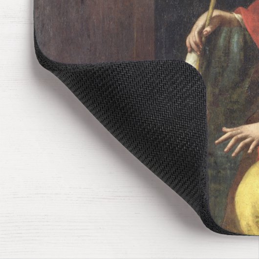 Clio, Muse von Geschichte, 1624 Mousepad (Ecke)