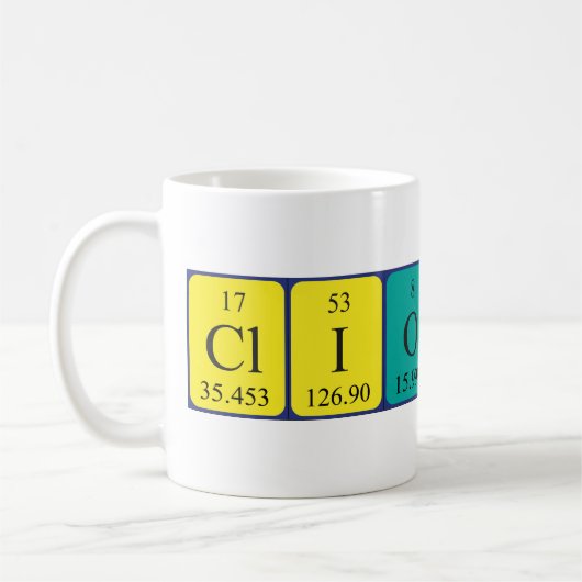 Cliodhna Periodenname Tasse (Links)