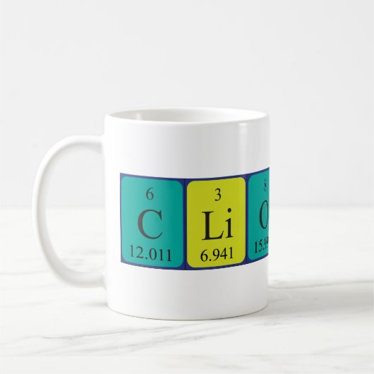 Cliodhna Periodenname Tasse (Links)
