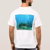 Cliona delitrix und Cnidarian (bohrender Schwamm T-Shirt (Rückseite)