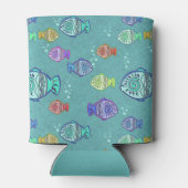 Clip Art Fish Muster + Ihre Ideen Dosenkühler (Rückseite)