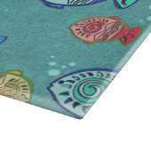Clip Art Fish Muster + Ihre Ideen Schneidebrett (Ecke)