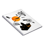 Clip Art Halloween-Happy Halloween Notizblock (Rechte Seite)