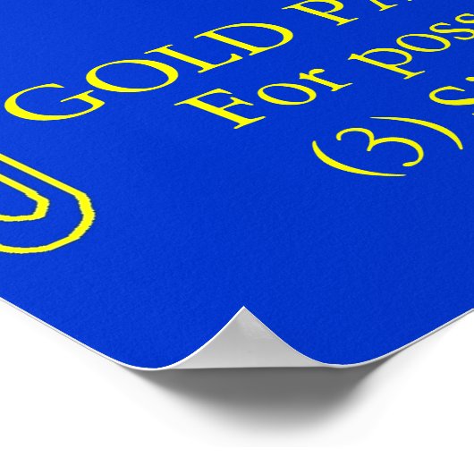 Clip-Award Poster (Ecke)